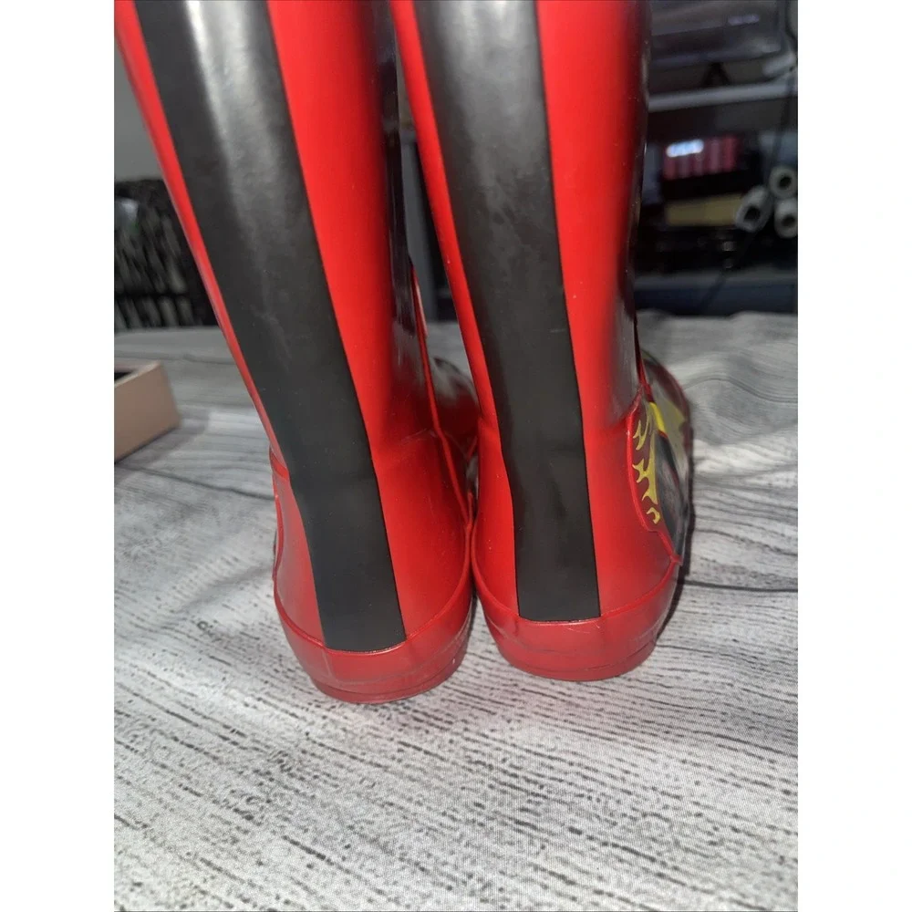 Vintage‎ Disney Pixar Cars Rubber Rain Boots Kids Size 1Y-1.5Y